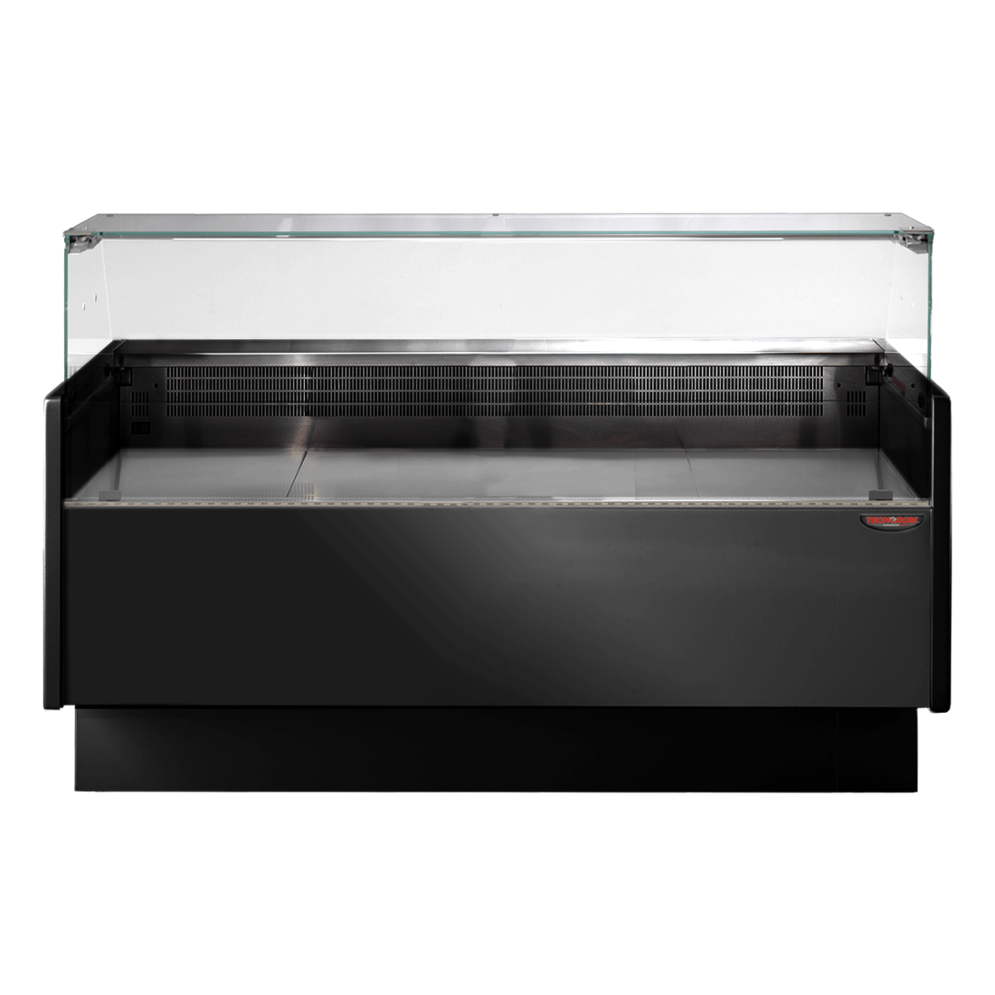 Tecnodom Tecnodom Serie MR80 Black 1520mm Wide Deli Display with Storage and Castors TDMR-0815B