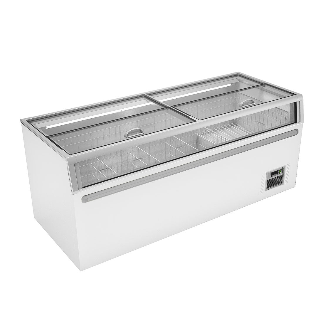 Thermaster Thermaster Supermarket Island Freezer with Glass Sliding Lids ZCD-L210G