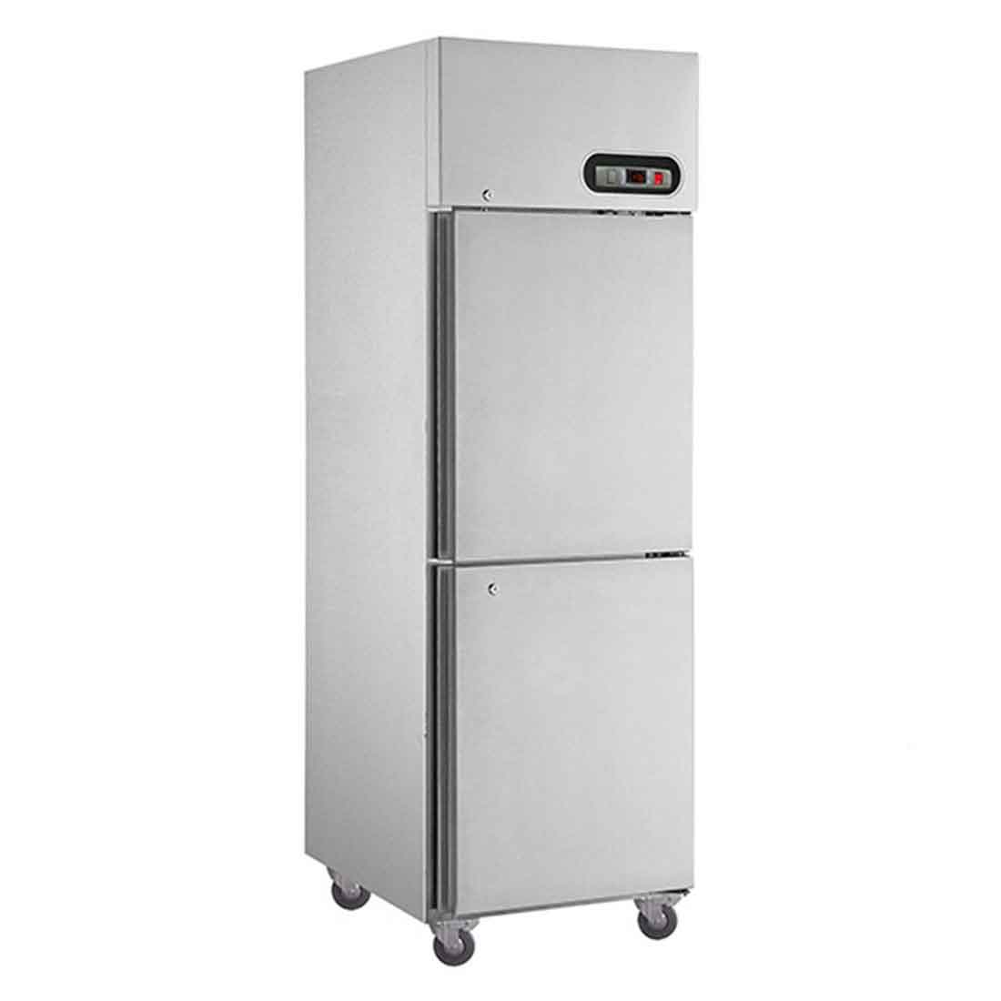 F.H.E 2NDs: TROPICAL Thermaster 2 x Â½ door SS Fridge SUC500