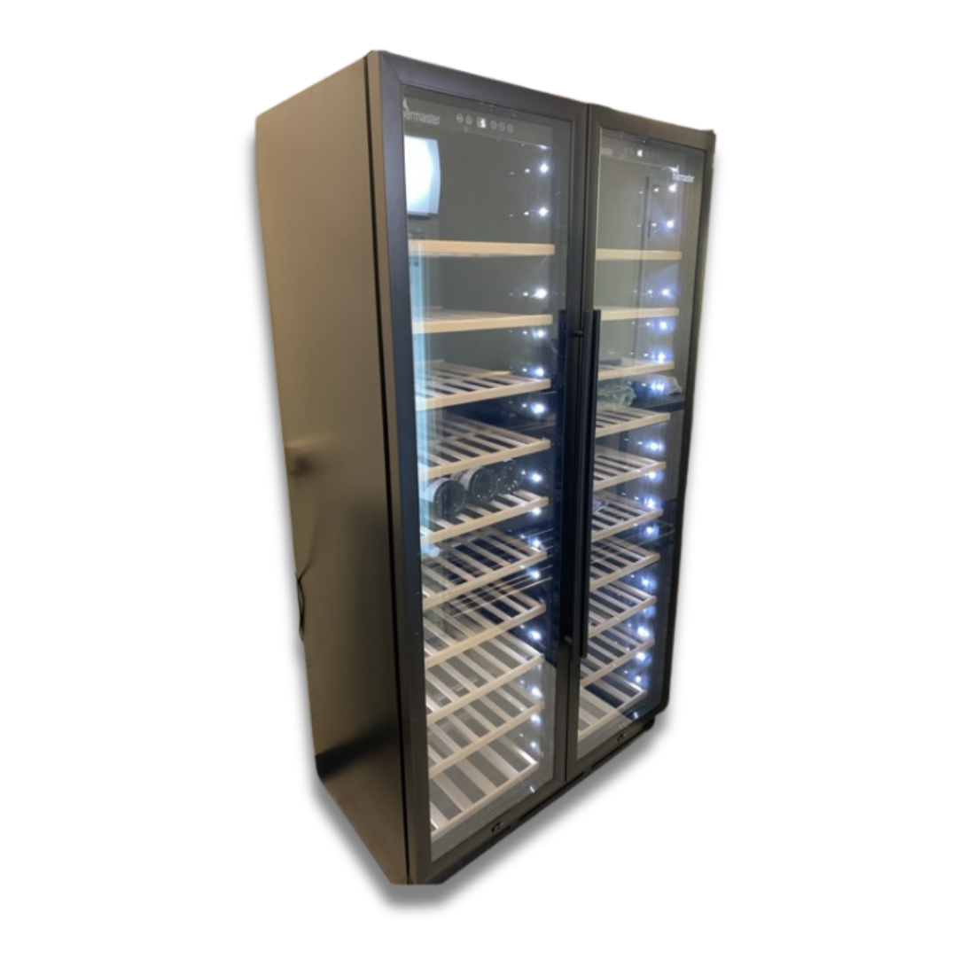 Thermaster Thermaster Dual Zone Two Door Premium Wine Cooler WB-218B