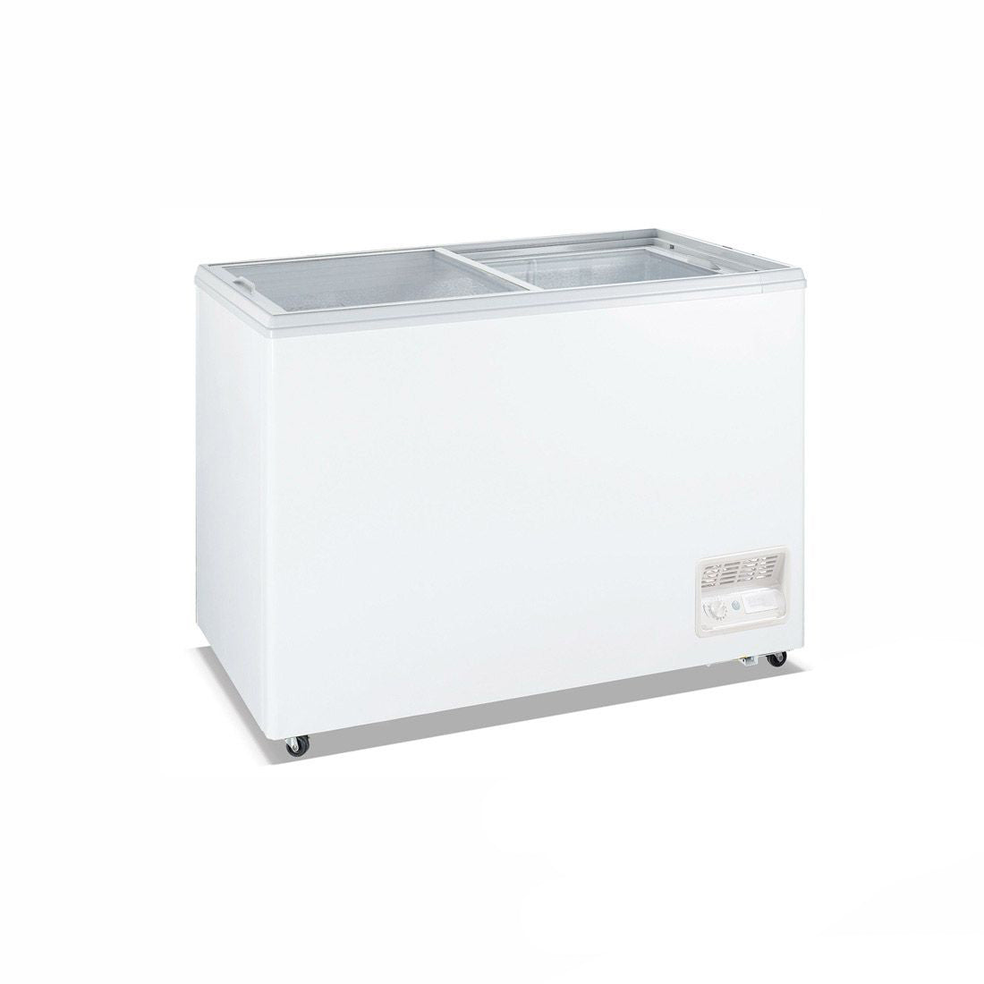 Thermaster Heavy Duty Chest Freezer with Glass Sliding Lids - WD-400F