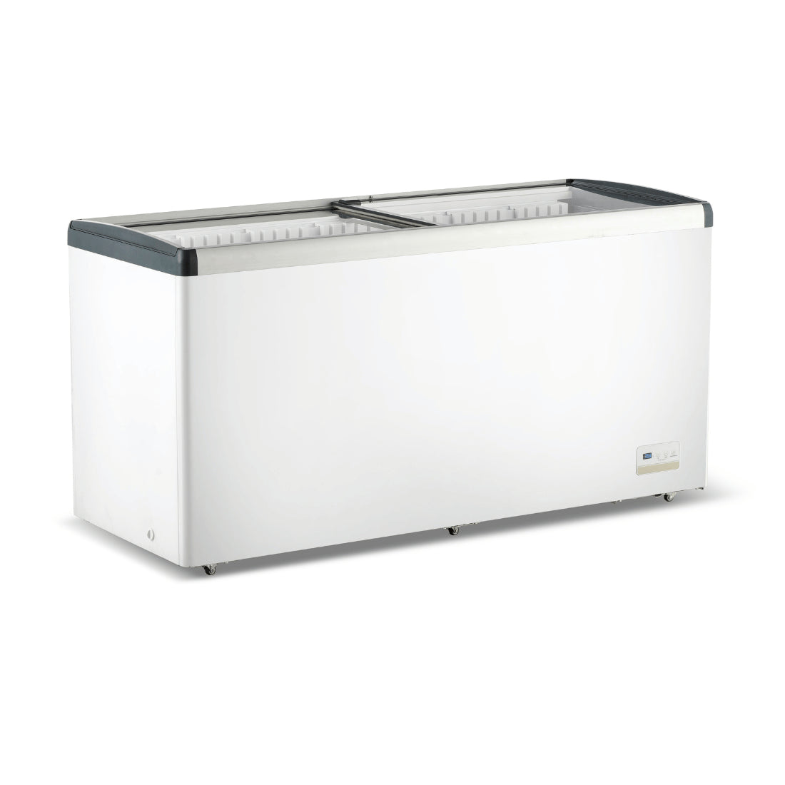 Thermaster 516L Chest Freezer with Flat Glass Sliding Lids - WD516G