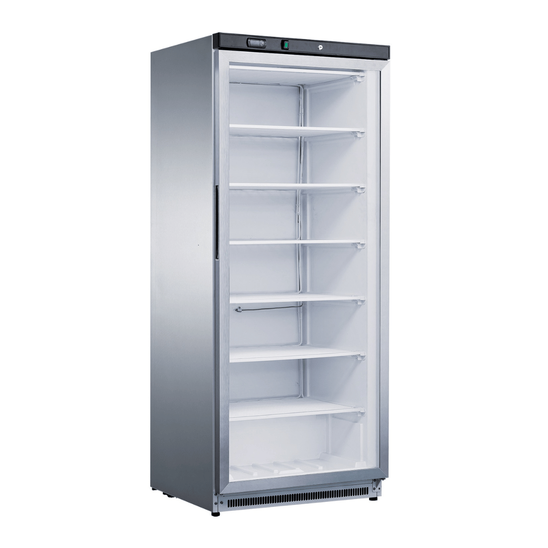 Bonvue Fed-X Stainless Steel Upright Static Display Freezer XF600SG