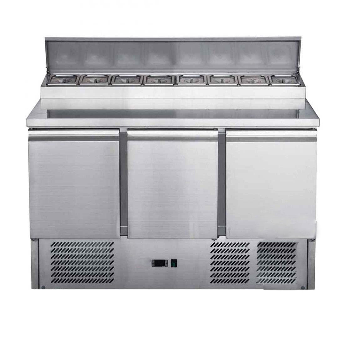 FED-X FED-X Three Door Salad Prep Fridge - XGNS1300D