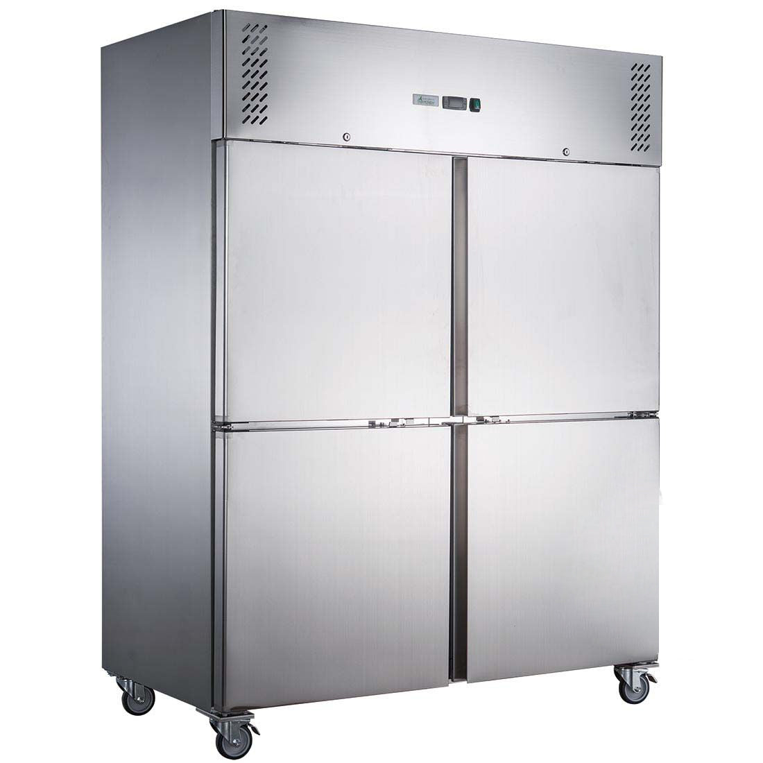 FED-X FED-X S/S Four Door Upright Fridge - XURC1200S2V