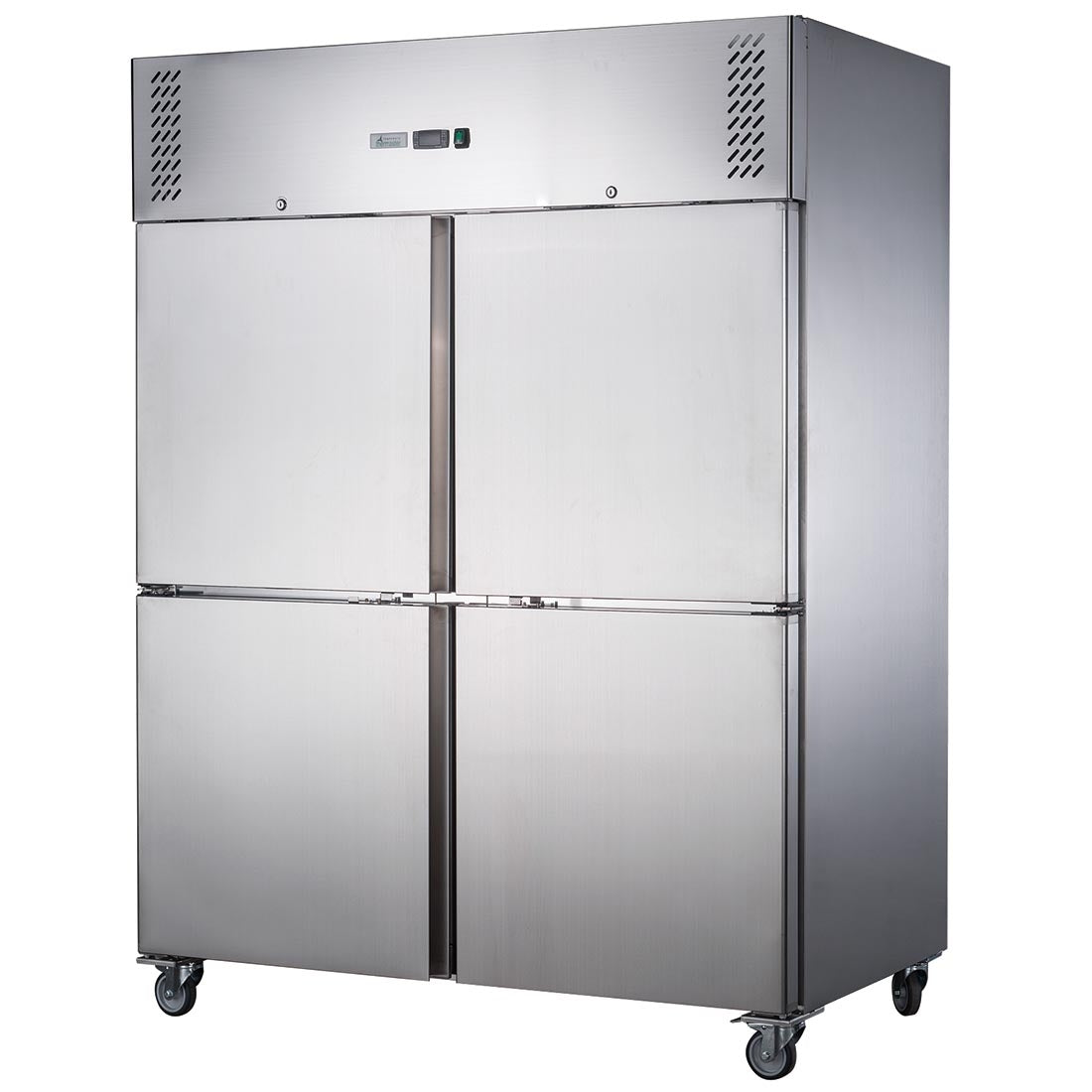 FED-X Ex-Showroom: FED-X S/S Four Door Upright Fridge - XURC1410S2V