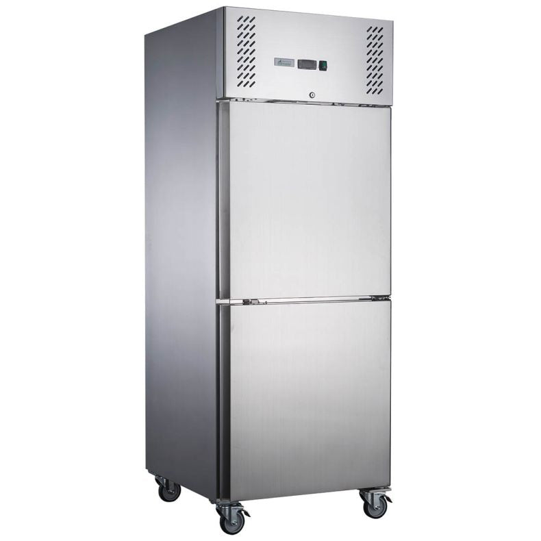 FED-X 2NDs: FED-X S/S Two Door Upright Freezer XURF650S1V-VIC413